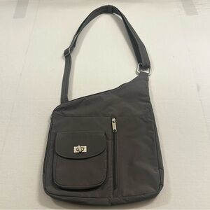 Magellan Outdoors Iris Gray Crossbody Travel Bag